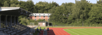 Ansicht Leichtatlethikstadion in Flensburg