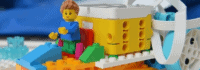 Lego bauen und programmieren im Forschercamp