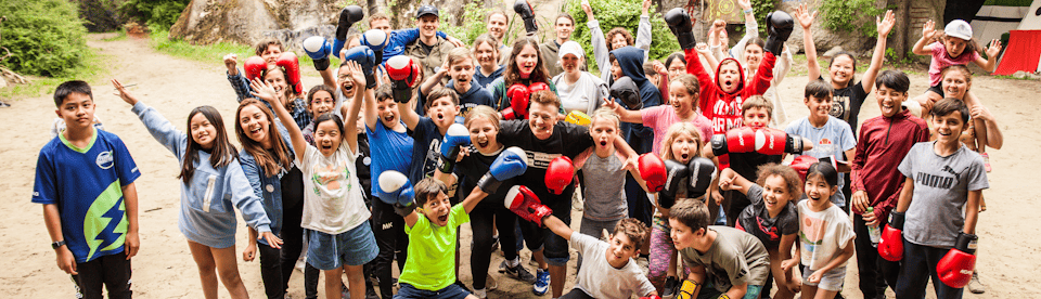 Gruppenbild im Empowerland Camp