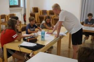 Englisch im Schloss