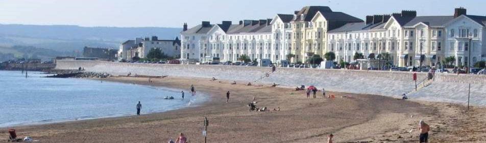 am Strand in England