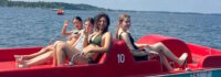 Tretboot fahren