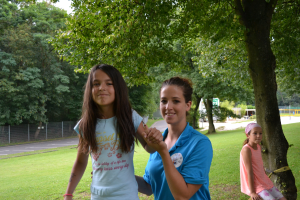 Slacklining im Feriencamp