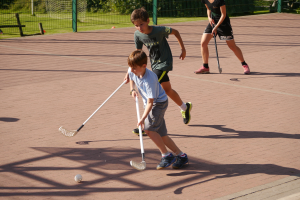 Hockey beim Feriencamp