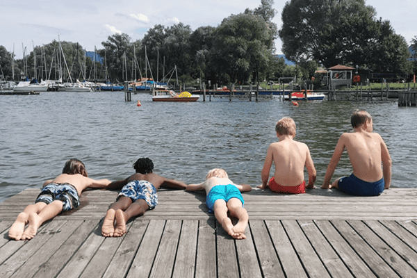 Kinder am See