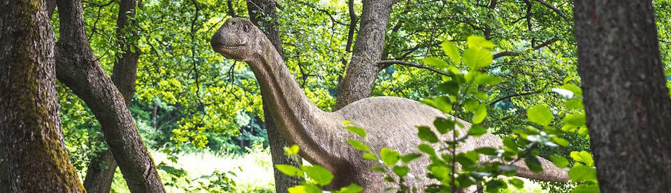 Dinosaurier im Saurierpark