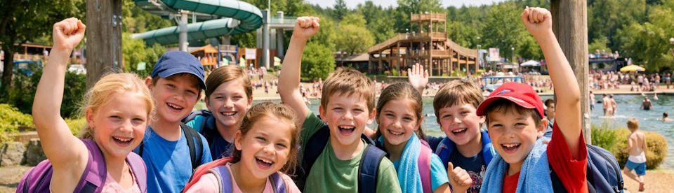 Kinder beim Tagesausflug Mariba Neustadt