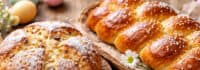 Hefezopf und Ostergebäck