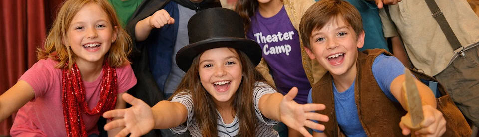 Kinder im Theatercamp