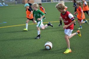 Fußballspielen im Multisportcamp