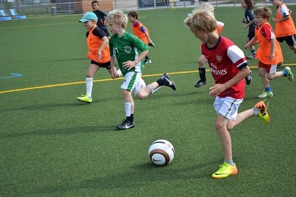 Fußballspielen im Multisportcamp