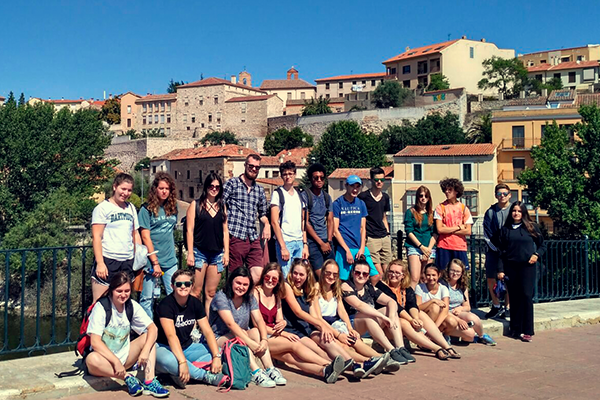 Sprachreise Salamanca Gruppenbild