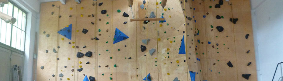 Indoor-Kletterwand