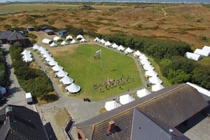 Jugendliche haben Spaß auf der Ferienfreizeit in Langeoog