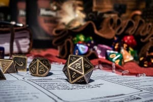 Würfel im Fantasy Spiel