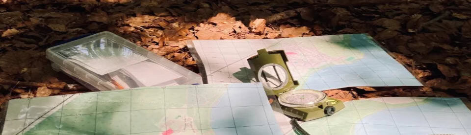 Tracking mit Kompass und Karte