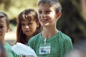Kinder haben Spaß im Englischcamp Frankfurt