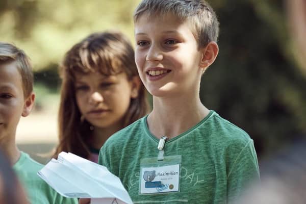 Kinder haben Spaß im Englischcamp Frankfurt