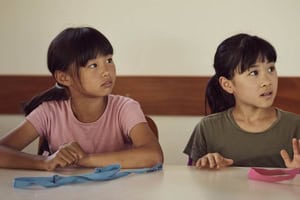 Kinder haben Spaß im Englischcamp Frankfurt
