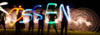 Lightpainting Kössen