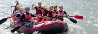 Rafting auf der Ache