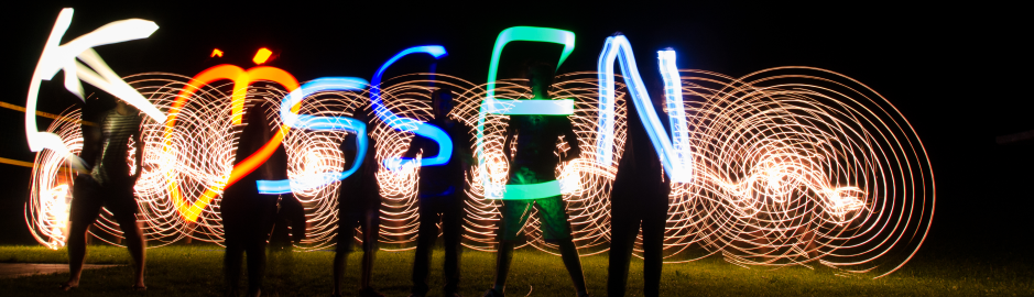 Lightpainting Kössen