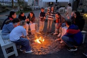 Lagerfeuer Stockbrot