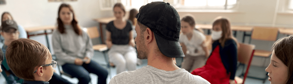 Stuhlkreis in der Gruppe