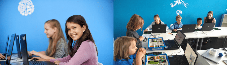 Kinder setzen kreativ eigene Ideen um