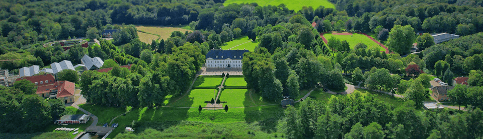 Schlossgarten von oben