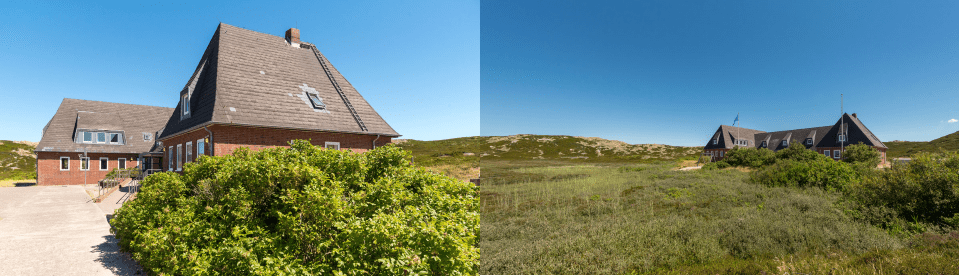 Die Unterkuft Möwennest auf Sylt