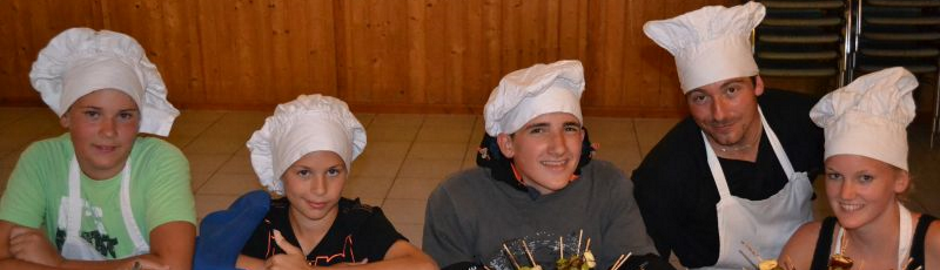 Kochen im Camp