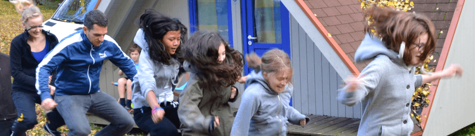 Spielen im Camp
