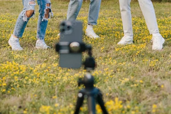 TikTok Aufnahme im Englisch Multimediacamp Freusburg