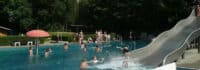 Rutsche im Schwimmbad