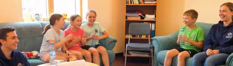 Gemeinsame Pause im Aufenthaltsraum