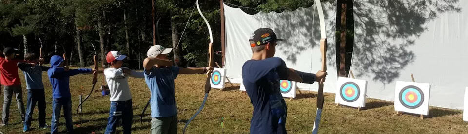 Bogenschießen im Sport&Action Camp Wegscheide