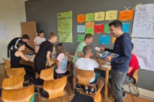 Englischunterricht im Daycamp