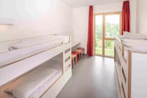 Zimmer in der Jugendherberge Heilbronn