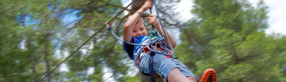 Kletteraction im Sport&Action Camp