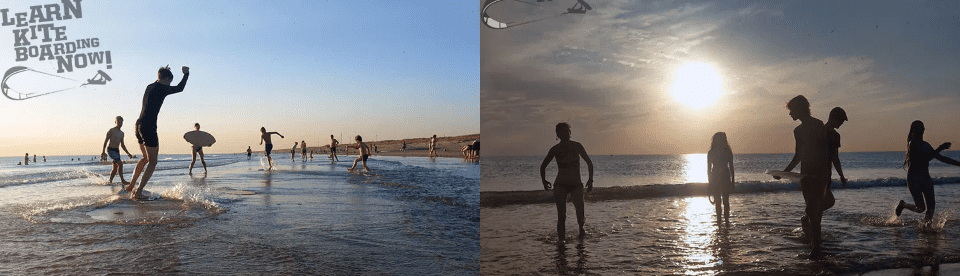 Spaß in den Sommerferien am Meer