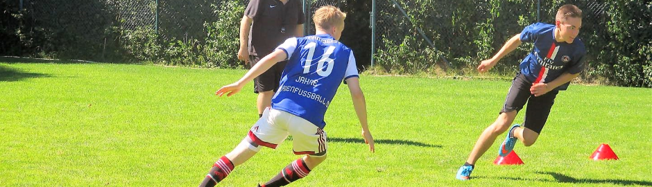 Fussballtraining beim Proficamp