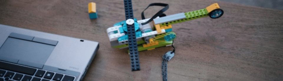 Lego Hubschrauber programmieren