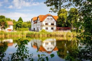 Unterkunft direkt am See