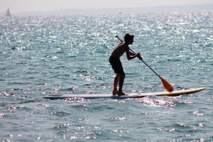 Stand Up Paddeln in der Ostsee