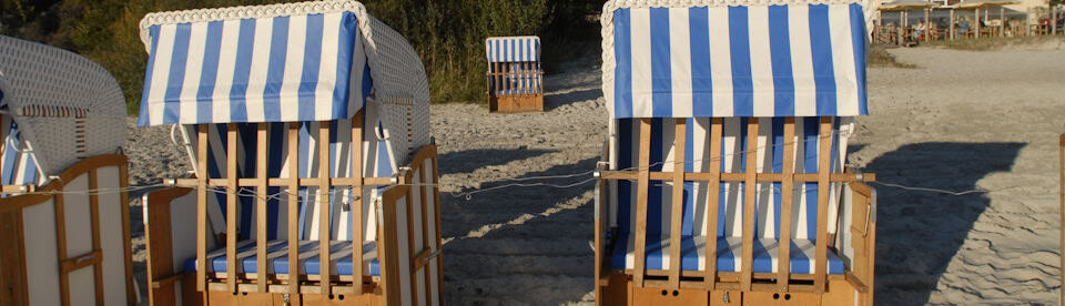 Strandkörbe auf Rügen