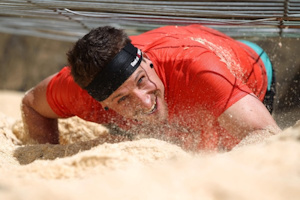 Hindernisparcours im Bootcamp