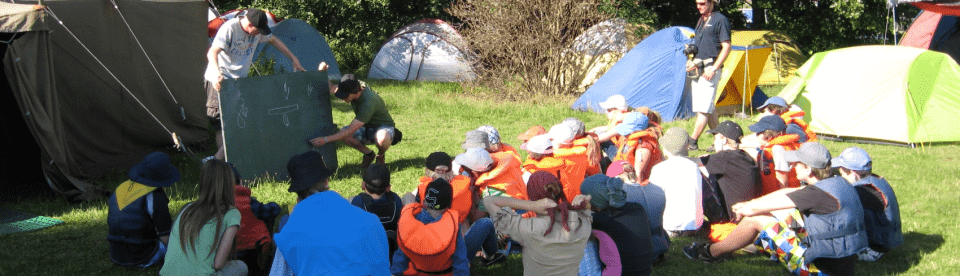 Theorieunterricht im segeln