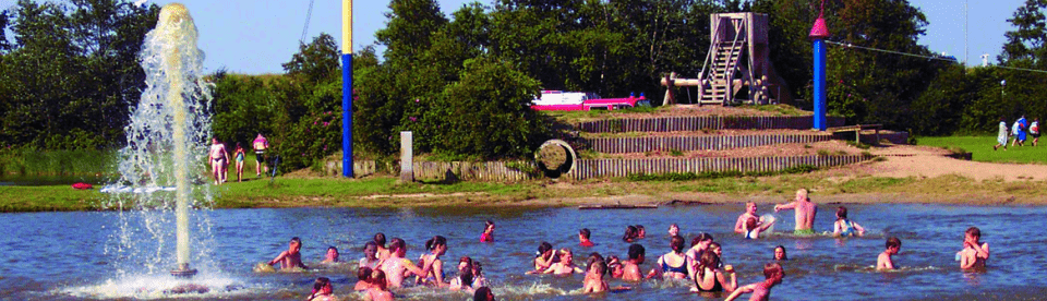 Badesee in den Ferien