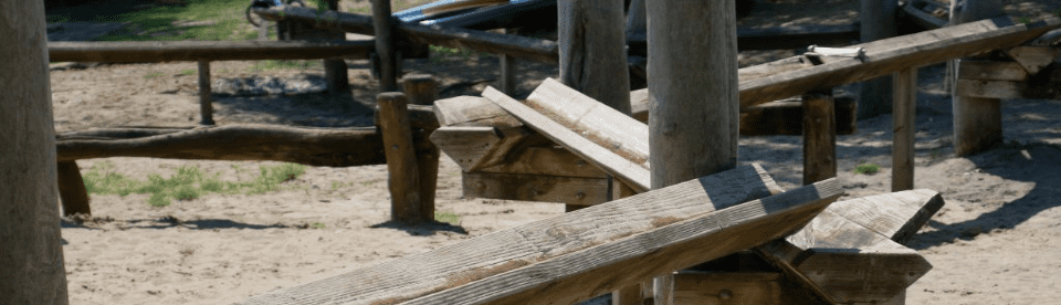 Holz Spielplatz